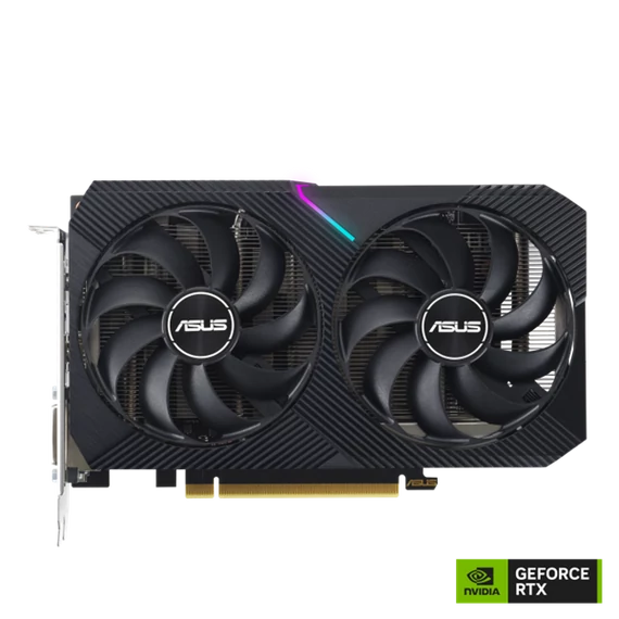 ASUS Videokártya PCI-Ex16x nVIDIA RTX 3050 8GB DDR6 OC