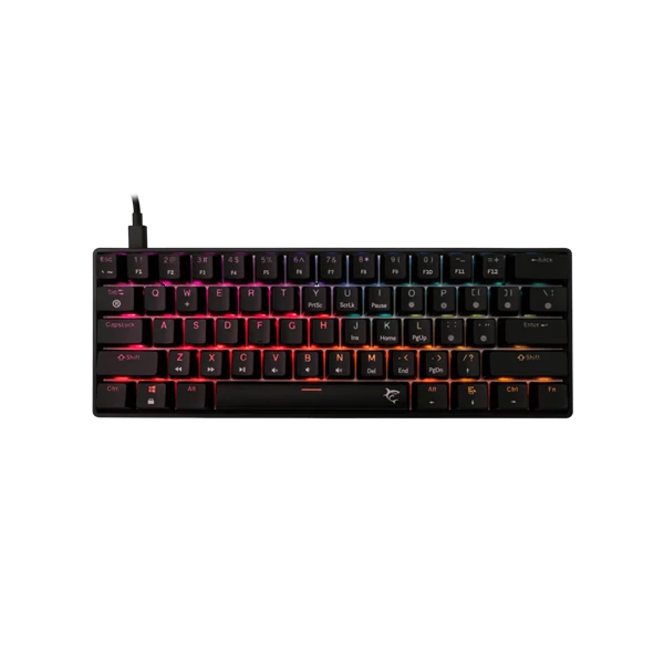 WHITE SHARK GK-004111B/R-US SHINOBI-2/B-R-US mech. bill. 61 piros gomb,fekete,angol