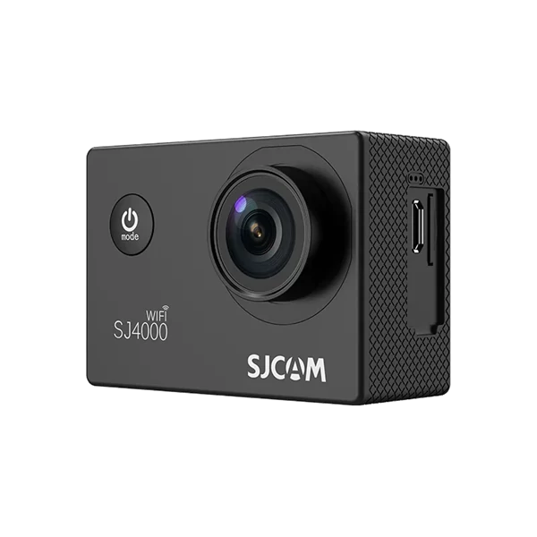 SJCAM Action Camera SJ4000 WiFi, Black 4K, 30m, 12 MP, vízálló tokkal, LCD kijelző 2.0, időzítő funkció, lassítás