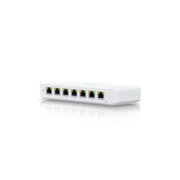 UBiQUiTi Ultra Switch 8x1000Mbps (7xPOE+ 60W), Menedzselhető, Asztali - USW-Ultra-60W